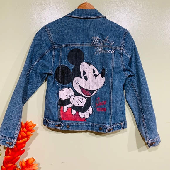 Disney Jackets & Blazers - Mickey Mouse Disney Store Exclusive  Jeans Jacket